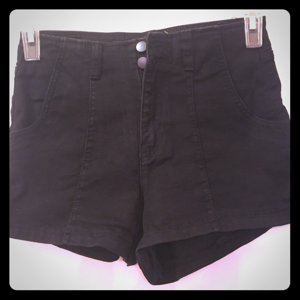 Black shorts